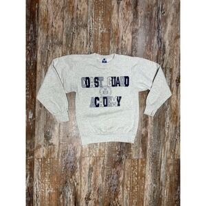 Champion Coast Guard Academy Sweatshirt Size Small Vintage 90's Made In USA Gray